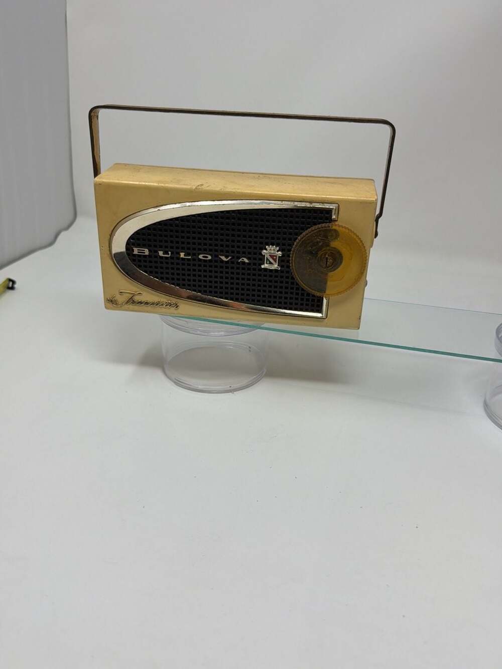 Vintage 1957 Bulova Comet Model 620 All Transistor Radio